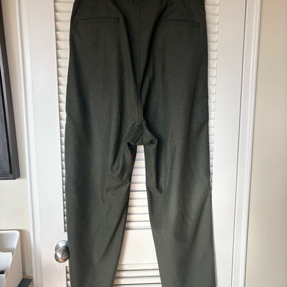 Women’s  Olive Green Trousers by ADNYM - Picture 5 of 8